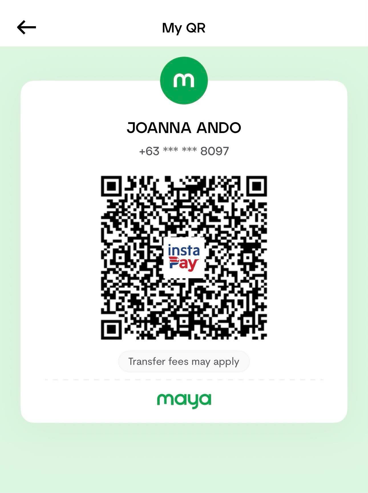 Maya QR code